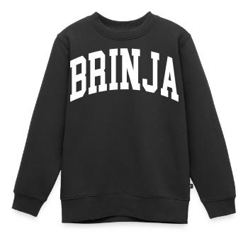 Anne - Sweat Premium enfant bio - noir - Devant - AI Model Kid Female (0cm)