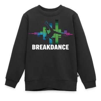 Breakdance Streetstyle Hip Hop DJ Dance - Sweat Premium enfant bio - noir - Devant - AI Model Kid Female (0cm)