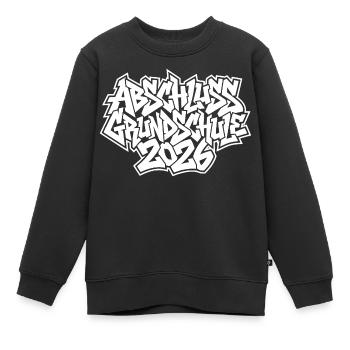 Elementary School Graduation 2026 Graffiti - Kids Premium Organic Sweatshirt - black - Front - AI Model Kid Female (0cm)