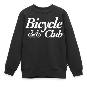 Bicycle Club - Kinder Premium Organic Sweatshirt - Schwarz - Vorne - AI Model Kid Female (0cm)