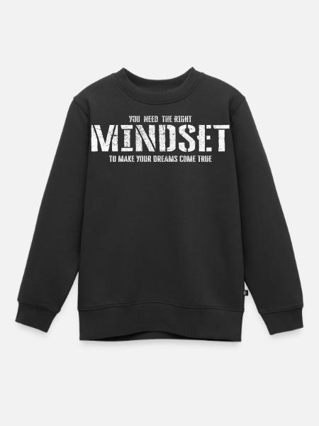 Mentalité - Sweat Premium enfant bio - noir