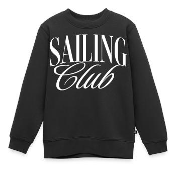 Sailing Club - Kinder Premium Organic Sweatshirt - Schwarz - Vorne - AI Model Kid Female (0cm)