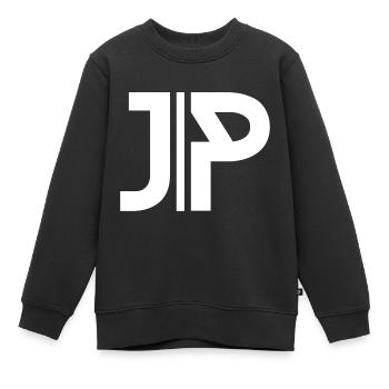 JP Fashion - Kinder Premium Organic Sweatshirt - Schwarz - Vorne - AI Model Kid Female (0cm)