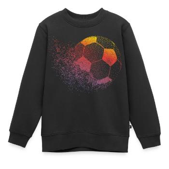 Fussball - Kinder Premium Organic Sweatshirt - Schwarz - Vorne - AI Model Kid Female (0cm)