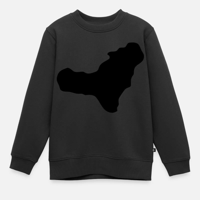 El Hierro - Kids Premium Organic Sweatshirt - black