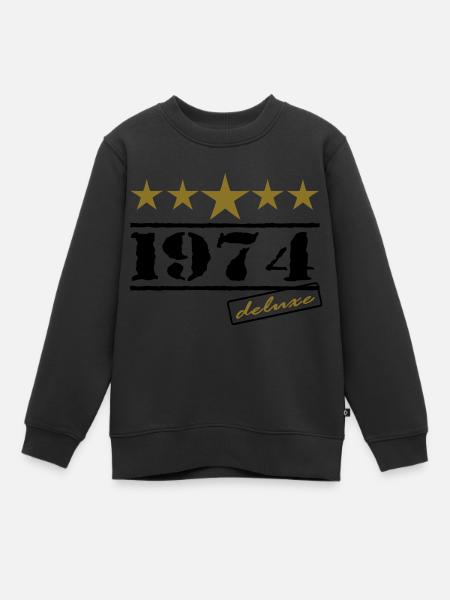 1974 - Sweat Premium enfant bio - noir