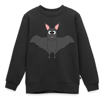 Schläger - Kinder Premium Organic Sweatshirt - Schwarz - Vorne - AI Model Kid Female (0cm)