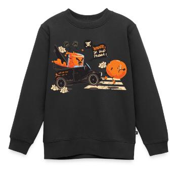 Jus d'orage - Sweat Premium enfant bio - noir - Devant - AI Model Kid Female (0cm)