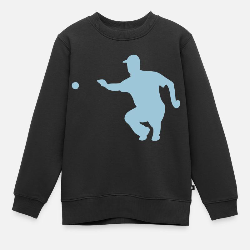 pointeur boule petanque1 - Sweat Premium enfant bio - noir