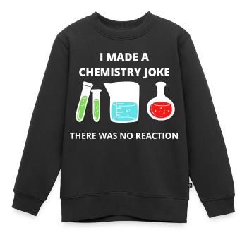 SCIENCE chemistry moment of science geschenk - Sweat Premium enfant bio - noir - Devant - AI Model Kid Female (0cm)