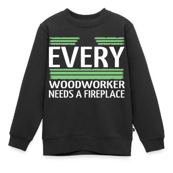 axes gift idea sayings americas - Kinder Premium Organic Sweatshirt - Schwarz - Vorne - AI Model Kid Female (0cm)