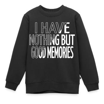 pirater l’idée actuelle ordinateur freak cadeau crypter - Sweat Premium enfant bio - noir - Devant - AI Model Kid Female (0cm)