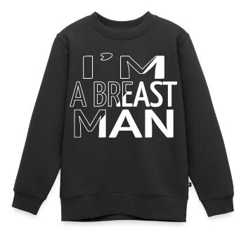 birthday present bubaprints christmas funny gym - Kinder Premium Organic Sweatshirt - Schwarz - Vorne - AI Model Kid Female (0cm)