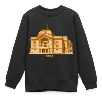 Gera Theater Thüringen Otto Dix - Kinder Premium Organic Sweatshirt - Schwarz - Vorne - AI Model Kid Female (0cm)