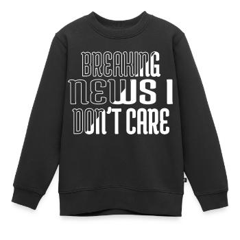 drôle de dictons anniversaire cadeau idée cadeau idée - Sweat Premium enfant bio - noir - Devant - AI Model Kid Female (0cm)