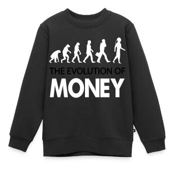 Crypto Bitcoin Trading - Kinder Premium Organic Sweatshirt - Schwarz - Vorne - AI Model Kid Female (0cm)