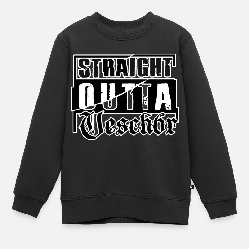 Vespers // Illustration - Kids Premium Organic Sweatshirt - black