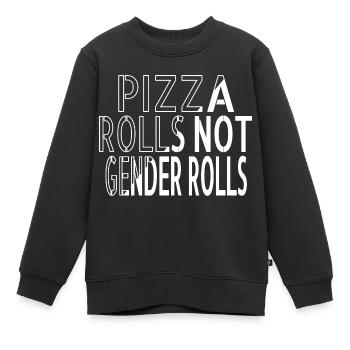 antiracism cats love support your local woman - Kinder Premium Organic Sweatshirt - Schwarz - Vorne - AI Model Kid Female (0cm)