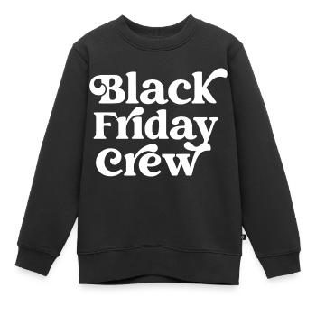 Black Friday Besatzung - Kinder Premium Organic Sweatshirt - Schwarz - Vorne - AI Model Kid Female (0cm)