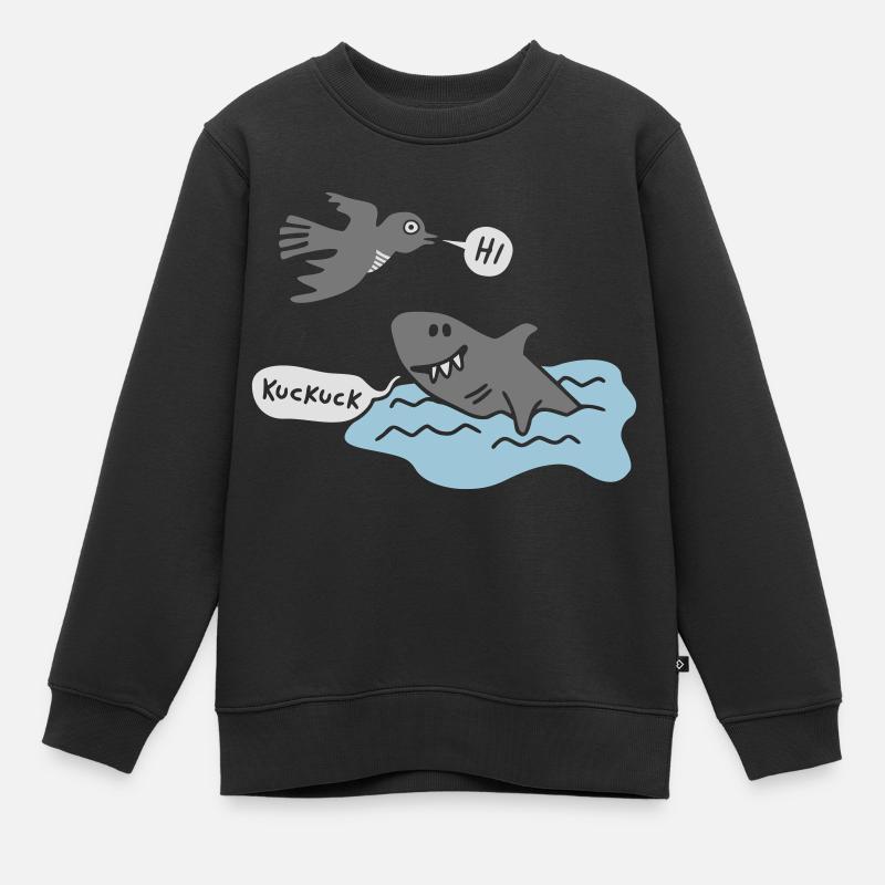 Coucou - Hai - Sweat Premium enfant bio - noir