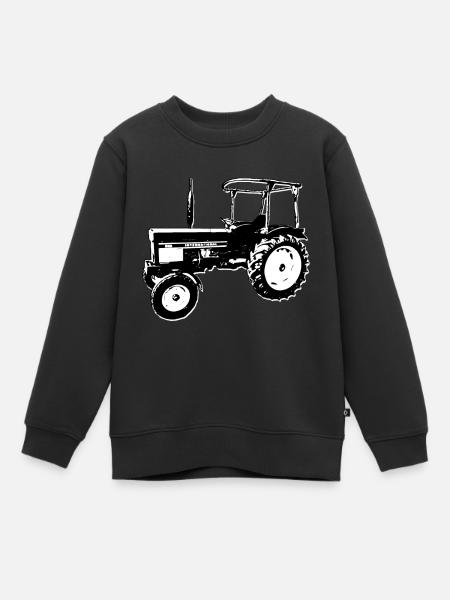 IHC - Kinder Premium Organic Sweatshirt - Schwarz
