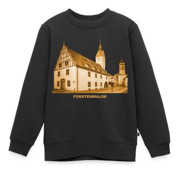 Fürstenwalde Dom St. Marien Spree Brandenburg - Kinder Premium Organic Sweatshirt - Schwarz - Vorne - AI Model Kid Female (0cm)