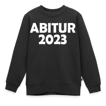 Abitur 2023 - Kinder Premium Organic Sweatshirt - Schwarz - Vorne - AI Model Kid Female (0cm)