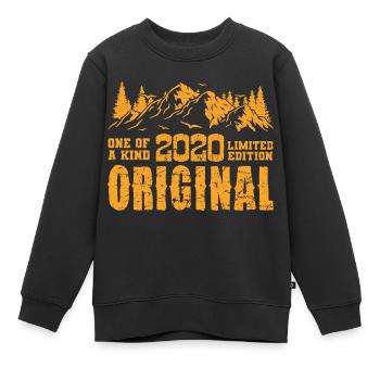 Geburtstagsgeschenk 2020 - 2020 - Kinder Premium Organic Sweatshirt - Schwarz - Vorne - AI Model Kid Female (0cm)