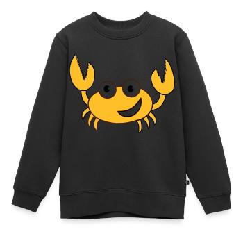 Krebs - Kinder Premium Organic Sweatshirt - Schwarz - Vorne - AI Model Kid Female (0cm)