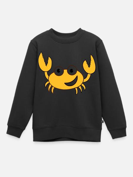 Krebs - Kinder Premium Organic Sweatshirt - Schwarz
