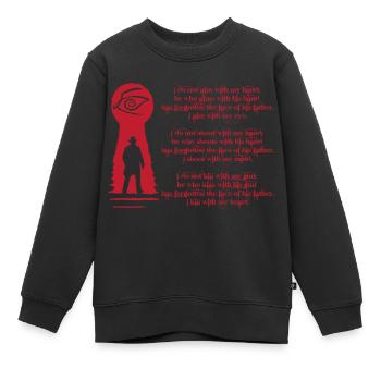 roland es song - Kinder Premium Organic Sweatshirt - Schwarz - Vorne - AI Model Kid Female (0cm)