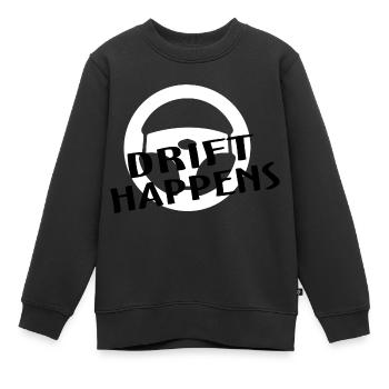 Voiture voiture - Sweat Premium enfant bio - noir - Devant - AI Model Kid Female (0cm)