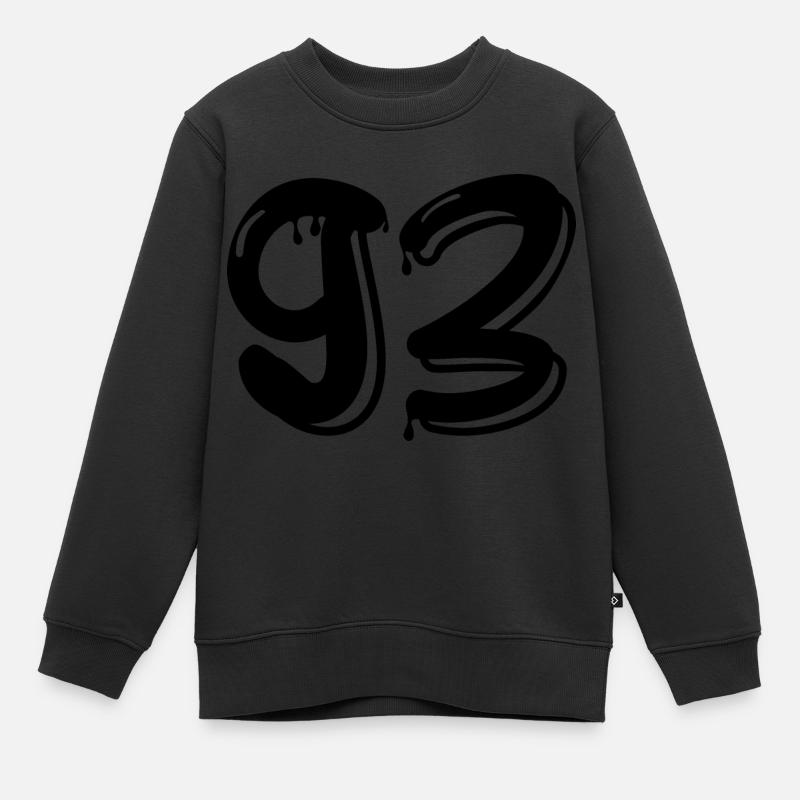 93 - Sweat Premium enfant bio - noir