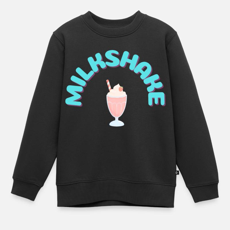 MILKSHAKE - Sweat Premium enfant bio - noir