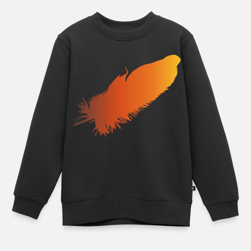 Spring - Kids Premium Organic Sweatshirt - black