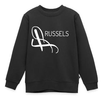 Baby aus Brüssel - Kinder Premium Organic Sweatshirt - Schwarz - Vorne - AI Model Kid Female (0cm)