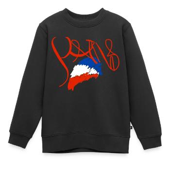 Creative Paris Souvenir - Sweat Premium enfant bio - noir - Devant - AI Model Kid Female (0cm)
