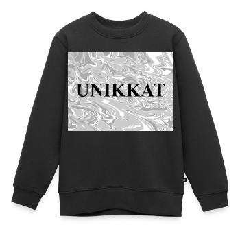 Unbenanntes Projekt 2 - Kinder Premium Organic Sweatshirt - Schwarz - Vorne - AI Model Kid Female (0cm)