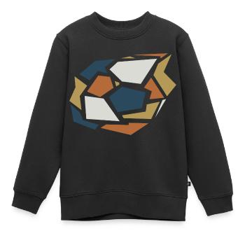 breaking Egg - Kinder Premium Organic Sweatshirt - Schwarz - Vorne - AI Model Kid Female (0cm)