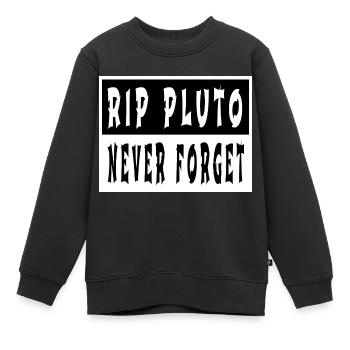 birthday gift joke astronomy spaceship planets - Kinder Premium Organic Sweatshirt - Schwarz - Vorne - AI Model Kid Female (0cm)