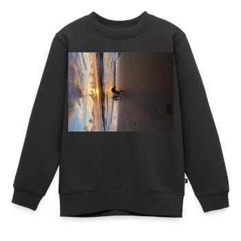 Molly the Dackel - Kinder Premium Organic Sweatshirt - Schwarz - Vorne - AI Model Kid Female (0cm)