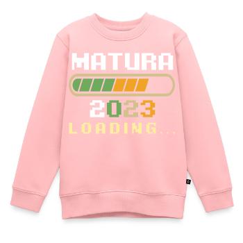 Maturité 2023 Maturité Graduation - Sweat Premium enfant bio - rose - Devant - AI Model Kid Female (0cm)