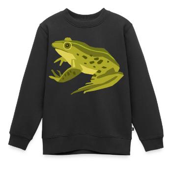 Meerestiere - Kinder Premium Organic Sweatshirt - Schwarz - Vorne - AI Model Kid Female (0cm)