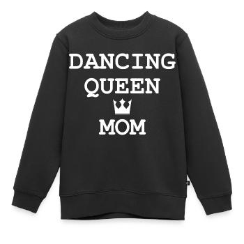 Danse Danse Musique - Sweat Premium enfant bio - noir - Devant - AI Model Kid Female (0cm)