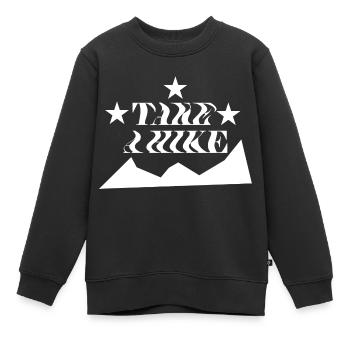 Escalade - Sweat Premium enfant bio - noir - Devant - AI Model Kid Female (0cm)