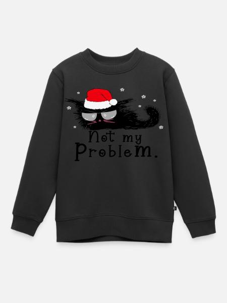 Ce n’est pas mon problème. - Sweat Premium enfant bio - noir