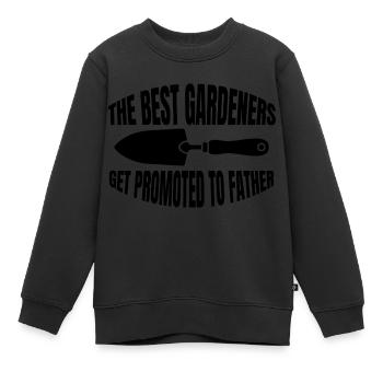 Hobbygärtner Geschenk Obstgarten Gärtner Garten - Kinder Premium Organic Sweatshirt - Schwarz - Vorne - AI Model Kid Female (0cm)