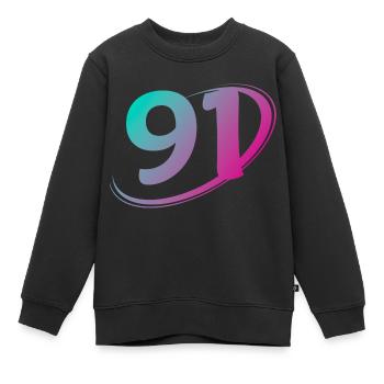 Nummer 91 mehrfarbig - Kinder Premium Organic Sweatshirt - Schwarz - Vorne - AI Model Kid Female (0cm)