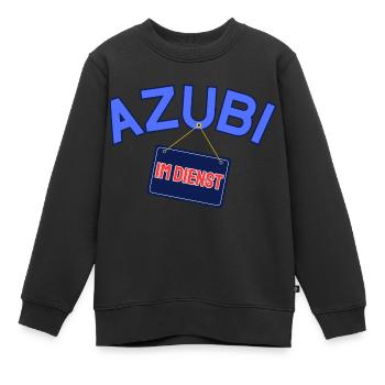 AZUBI - Kinder Premium Organic Sweatshirt - Schwarz - Vorne - AI Model Kid Female (0cm)