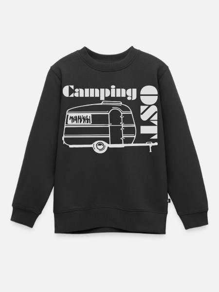 Qek Junior DDR Wohnwagen - Kinder Premium Organic Sweatshirt - Schwarz